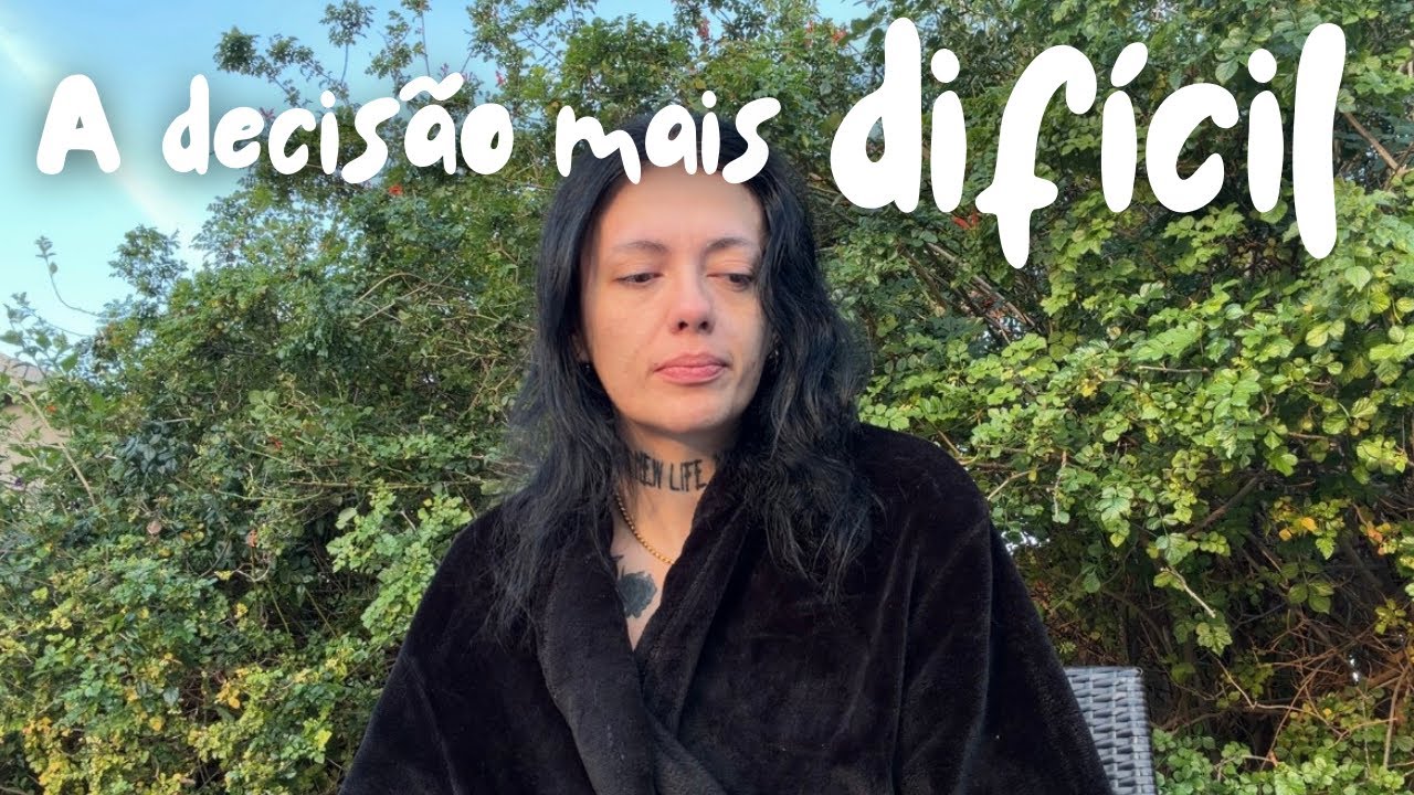 A DECISÃO QUE VOU TER QUE TOMAR DEPOIS DE VENDER MINHA CASA…