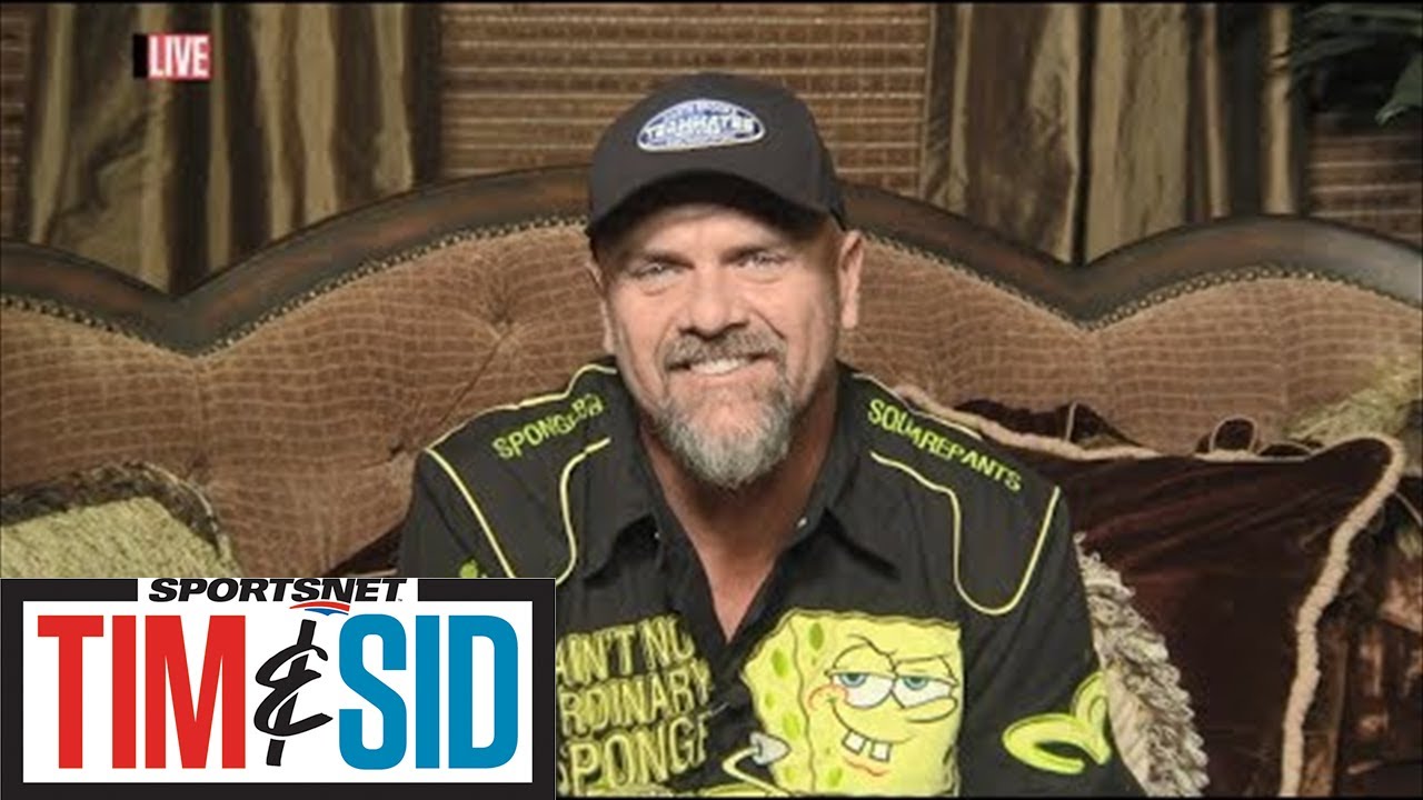 Larry Walker Reacts To Being Elected Into The Baseball Hall of Fame | Tim and Sid