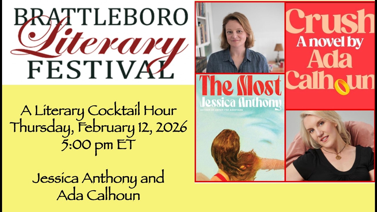 A Literary Cocktail Hour with authors  Ada Calhoun & Jessica Anthony. in conversation.