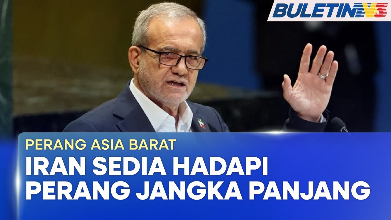 PERANG ASIA BARAT | 3 Syarat Tamatkan Perang Dengan Amerika Syarikat-Israel - Pezeshkian