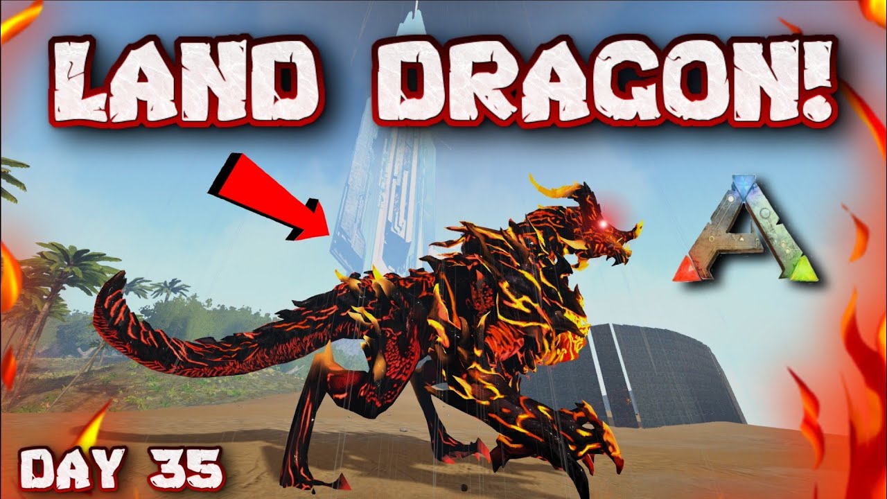 I FOUND A LAND GOD DRAGON ! | ARK Survival Evolved DAY 35 In HINDI  | IamBolt Gaming