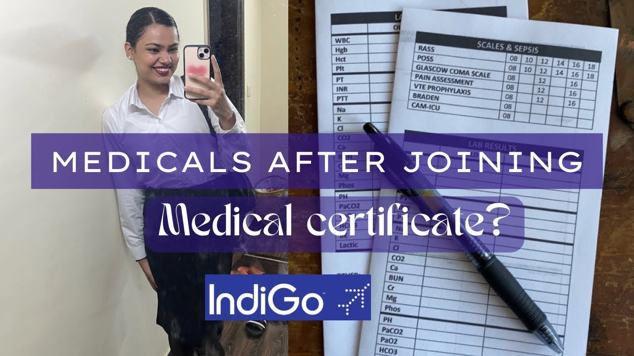 Medical Process after interview | Cabin Crew I Indigo Airlines | Fit to join |✈️