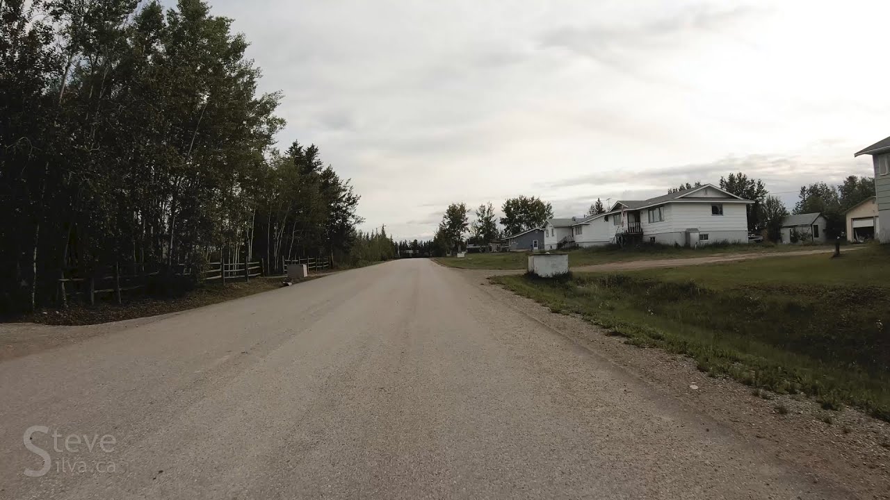 Driving around Enterprise, Northwest Territories