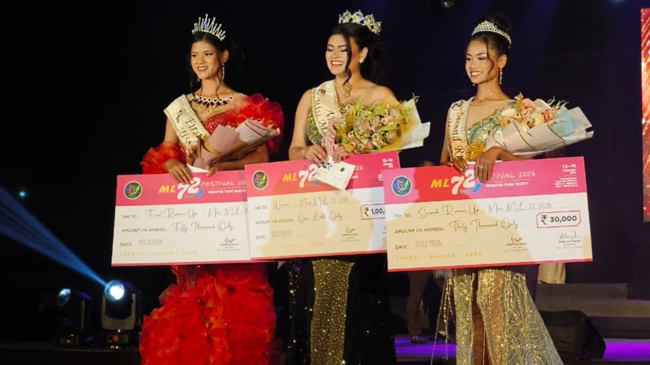 Winners of Miss ML72 👸  | Meghalaya 