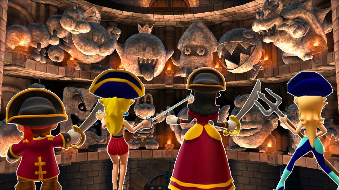 Mario Party 9 Can Anyone Beat Boss Rush?! Mario vs Peach vs Daisy vs Rosalina (Master CPU)