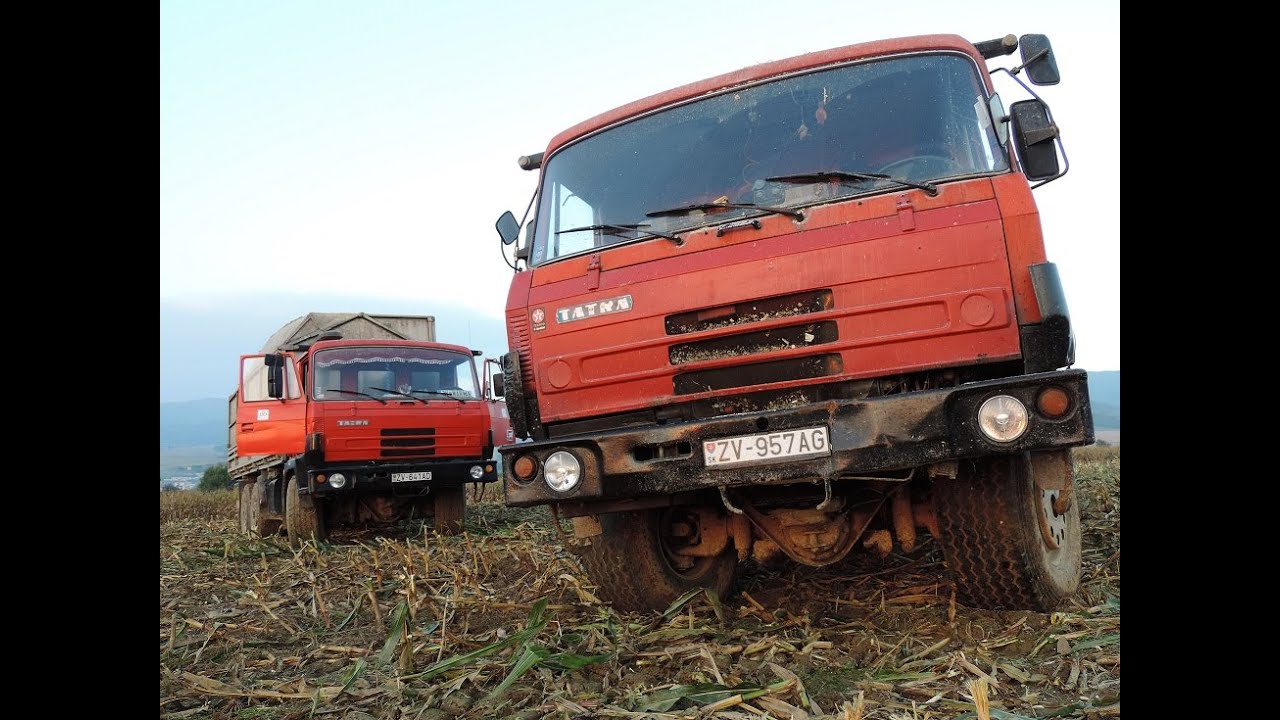 PD Dobrá Niva - Mokré siláže 2014 - part 2 - Claas Jaguar 930, 3x Tatra 815 Agro