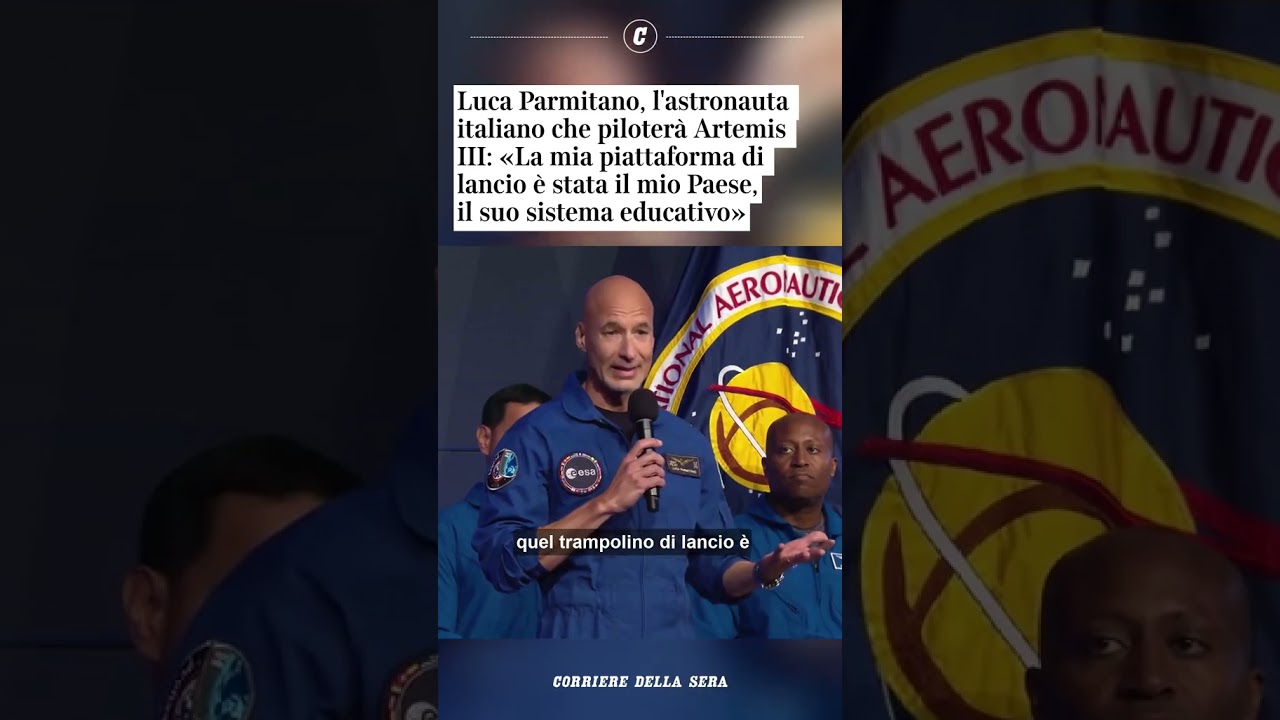 Luca Parmitano, l&rsquo;astronauta italiano di Artemis III: &ldquo;La mia piattaforma di lancio &egrave; stata&hellip;