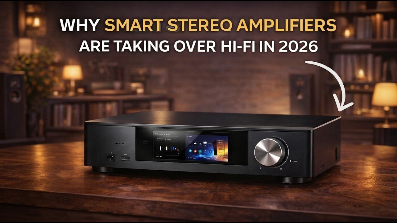 Why Smart Stereo Amplifiers Are Taking Over Hi-Fi in 2026 (The Future of Audio)