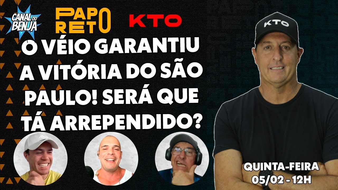 Papo Reto com Benja, Gladiador, Mano e Véio - ep. 531 - 05/02/2026