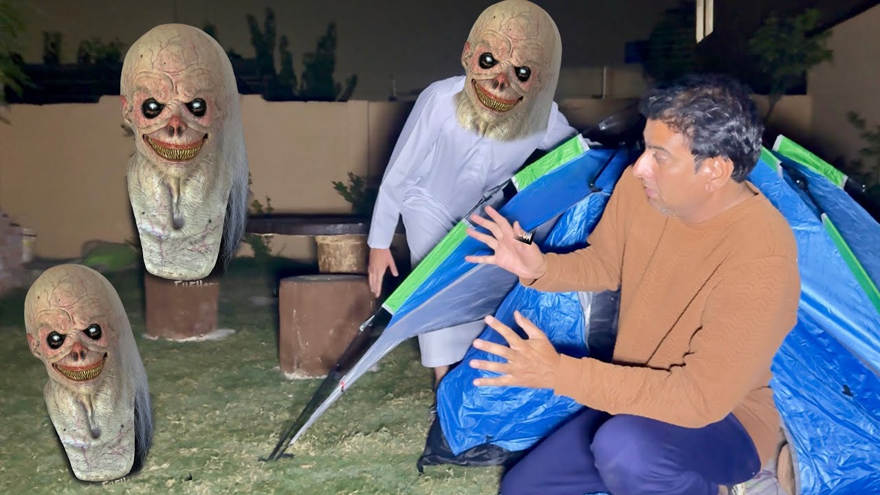 Kitchen mei Bhoot Aa gya 😮||Camping Challenge Gone Wrong