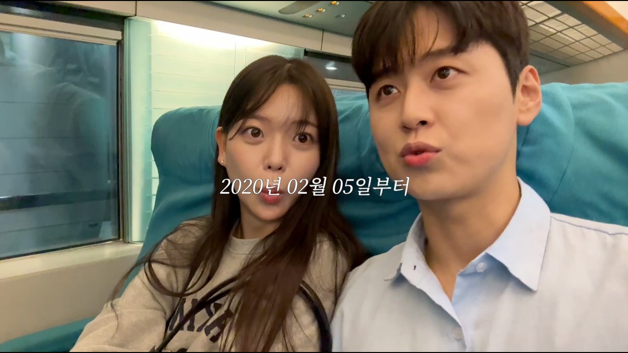우리를 담은 순간들, 신랑이 직접 만든 식전영상💍