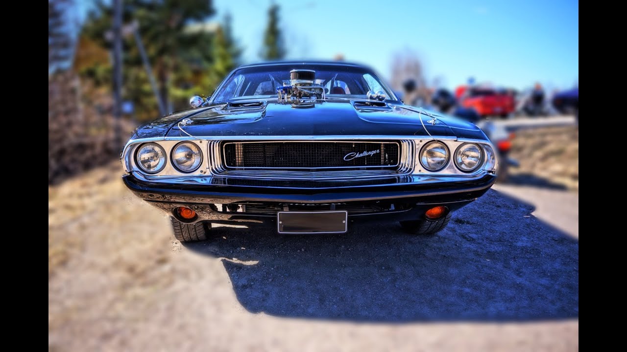 772hp Custom 1970 Dodge Challenger w/ widest rear tires ever!! V8 SOUND!