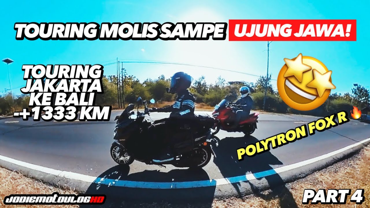Naik Motor Listrik Sampe Ujung JAWA ! Jakarta Bali 1333 KM 🔥 (EPS 4)