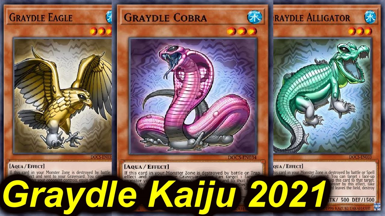 【YGOPRO】GRAYDLE KAIJU DECK AUGUST 2021