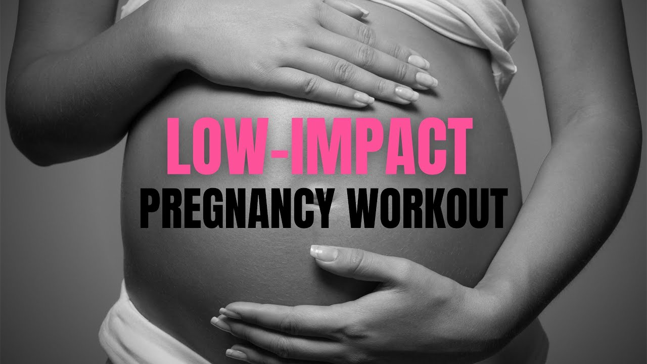 Low Impact Prenatal Cardio Workout (LOW IMPACT PREGNANCY CARDIO)