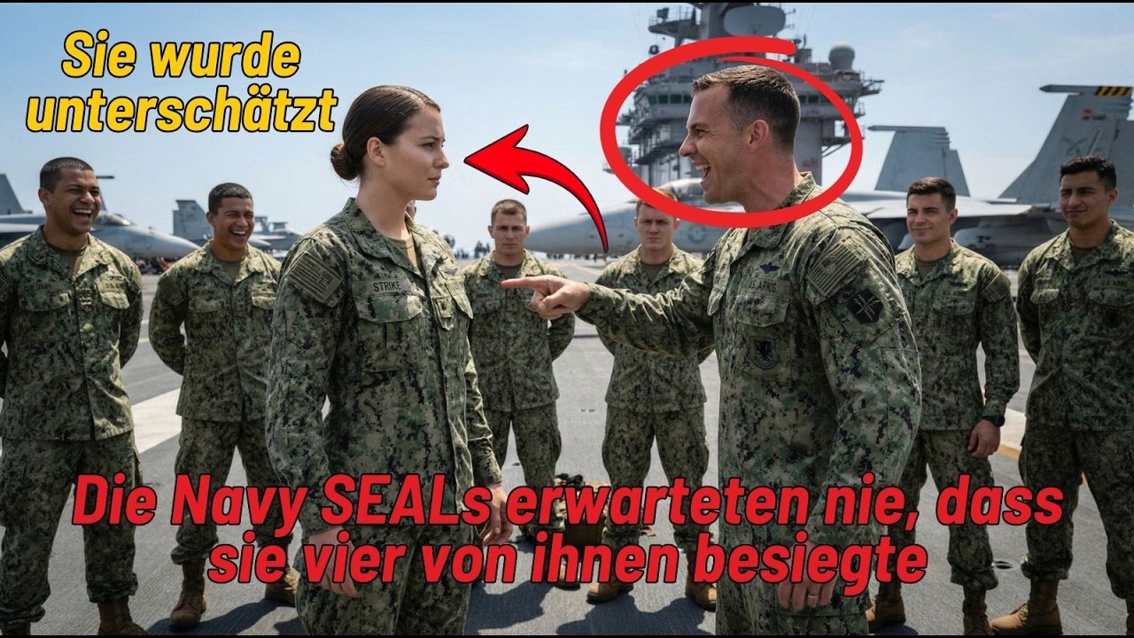 Sie wurde unterschätzt – die Navy SEALs erwarteten nie, dass sie vier von ihnen besiegte