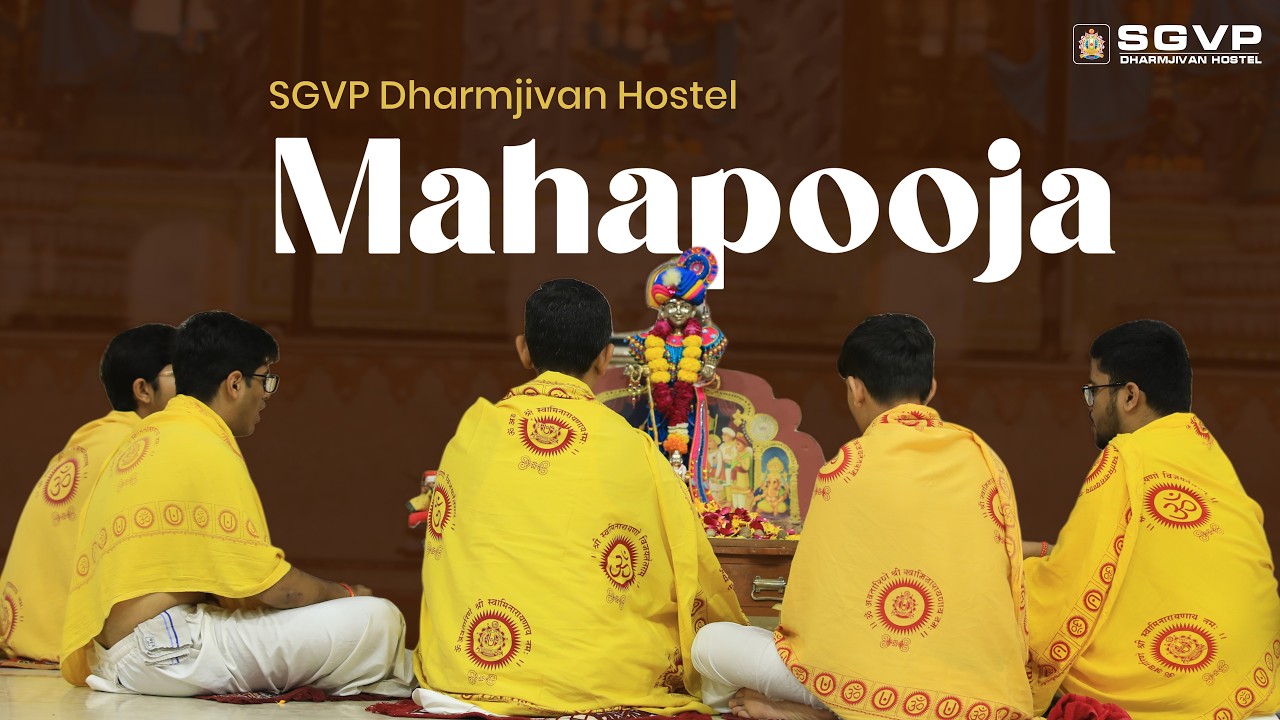 Maha Pooja | Board Students | SGVP Dharmajivan Hostel | Ahmedabad - Gujarat.