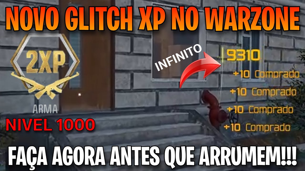 NOVO GLITCH DE XP ILIMITADO NO WARZONE (FAÇA PORQUE SERA CORRIGIDO EM BREVE)