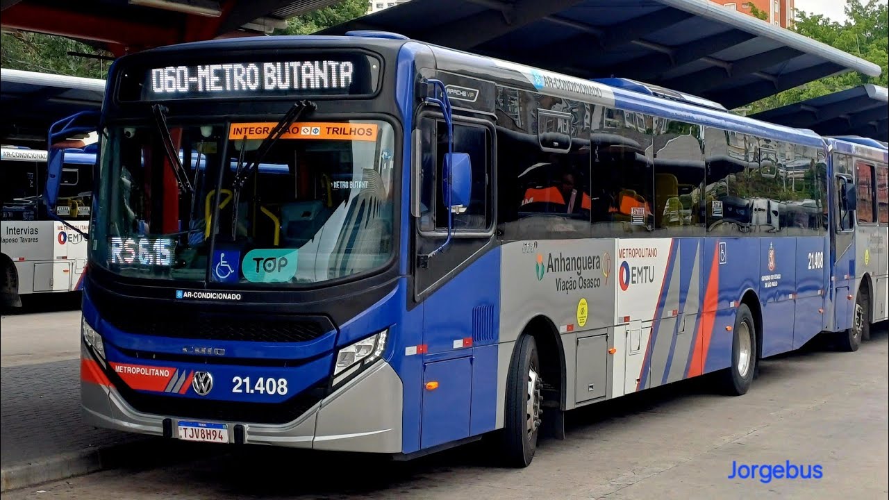 Terminal Butantã - Movimentação de ônibus 