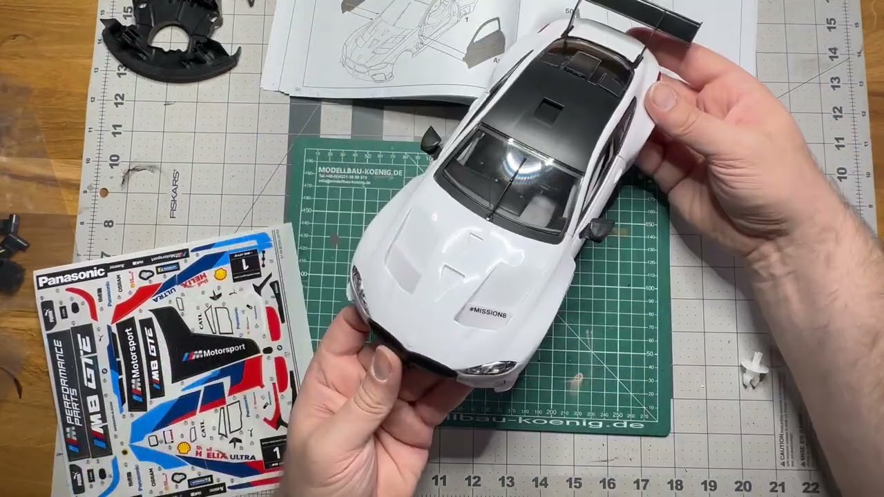Lets build BMW M8 GTE 1:18 RC-Modell | Panzerschmied