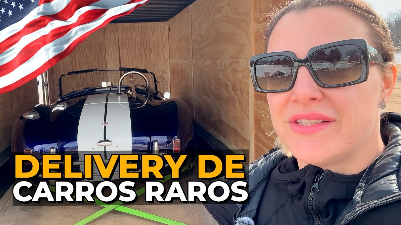 TRANSPORTE DE CARROS RAROS PELOS ESTADOS UNIDOS