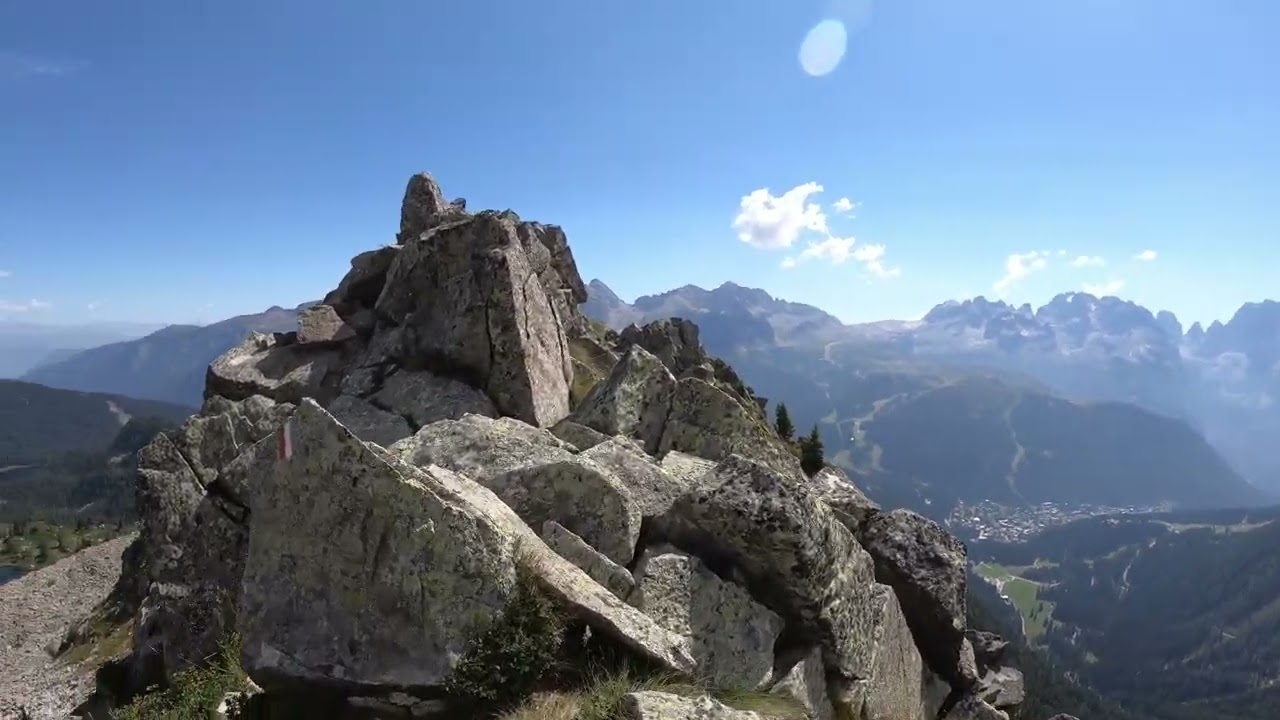 Lago nambino nero serodoli ferrata bozzetti monte zeledria