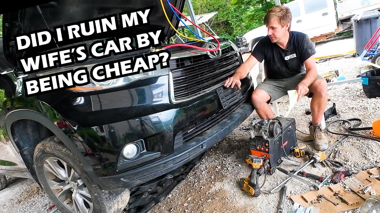 How Much Did it Cost? DIY AC Compressor Change 2015 Toyota Highlander