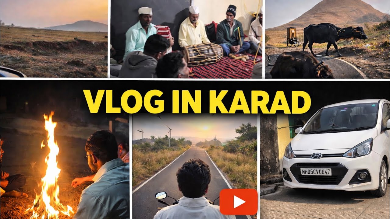 Karad Vlog | Beautiful Places, Road Trip & Amazing Moments in Karad 🌄 | Maharashtra Travel Vlog