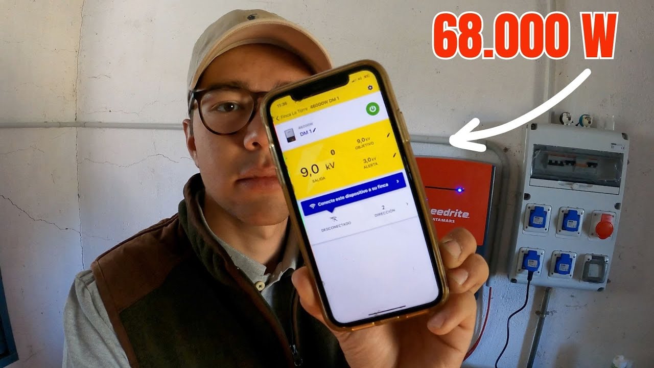 PASTOR ELÉCTRICO MÁS POTENTE DEL MUNDO! 68000W | SPEEDRITE 46J| CÓMO MONTAR UN PASTOR ELÉCTRICO?