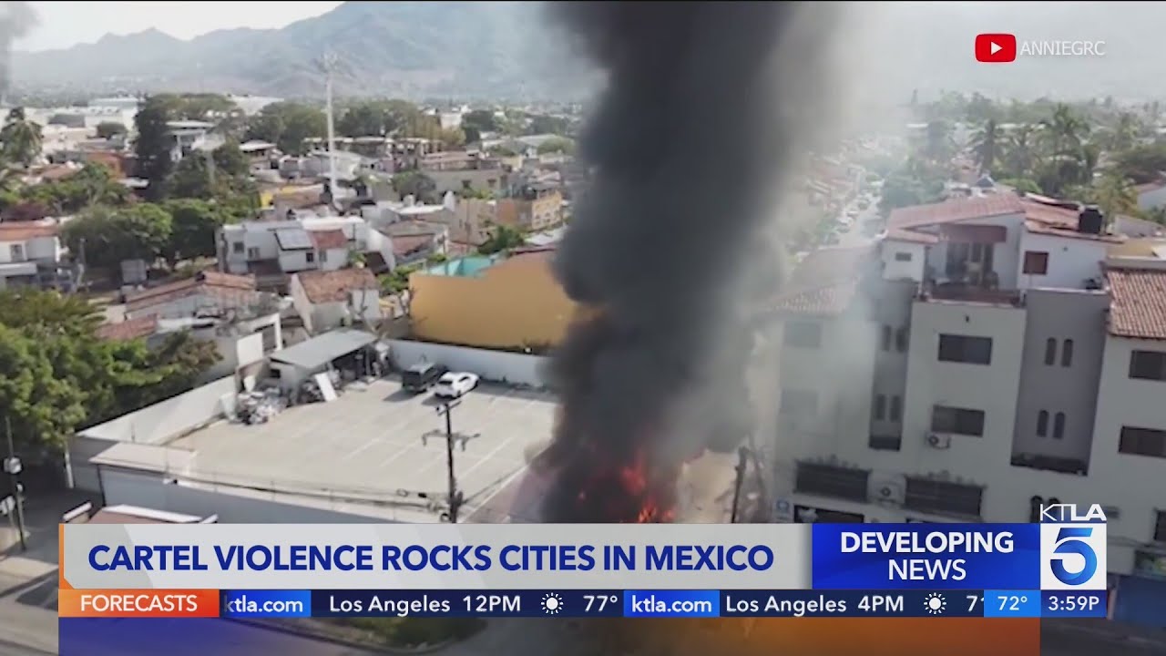 Cartel violence rocks cities in Mexico