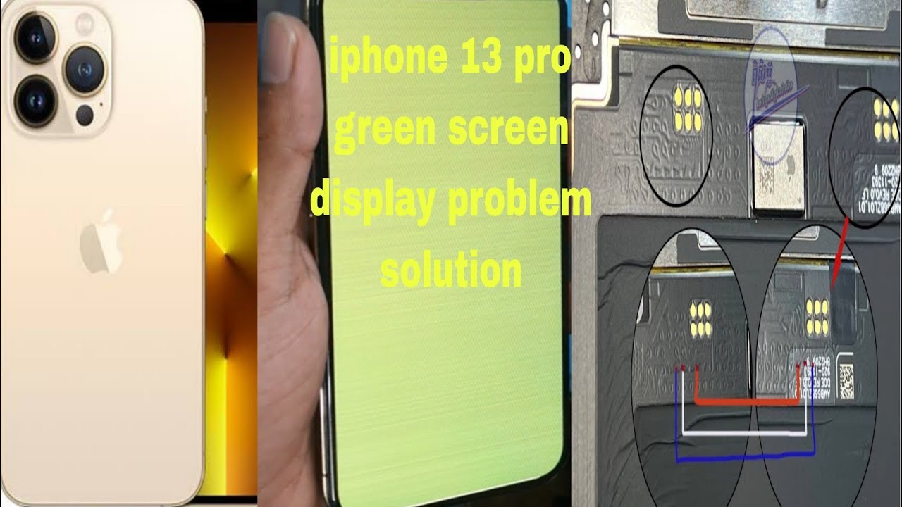 iphone 13 pro green screen after update | iphone 13 pro green screen fix#mobile #iphone #fix#viral