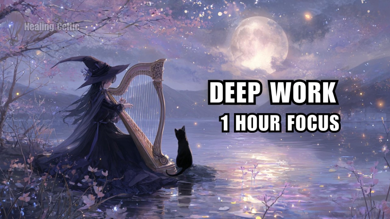 1 Hour Deep Focus Music 🌙 Celtic Ambient for Mental Clarity
