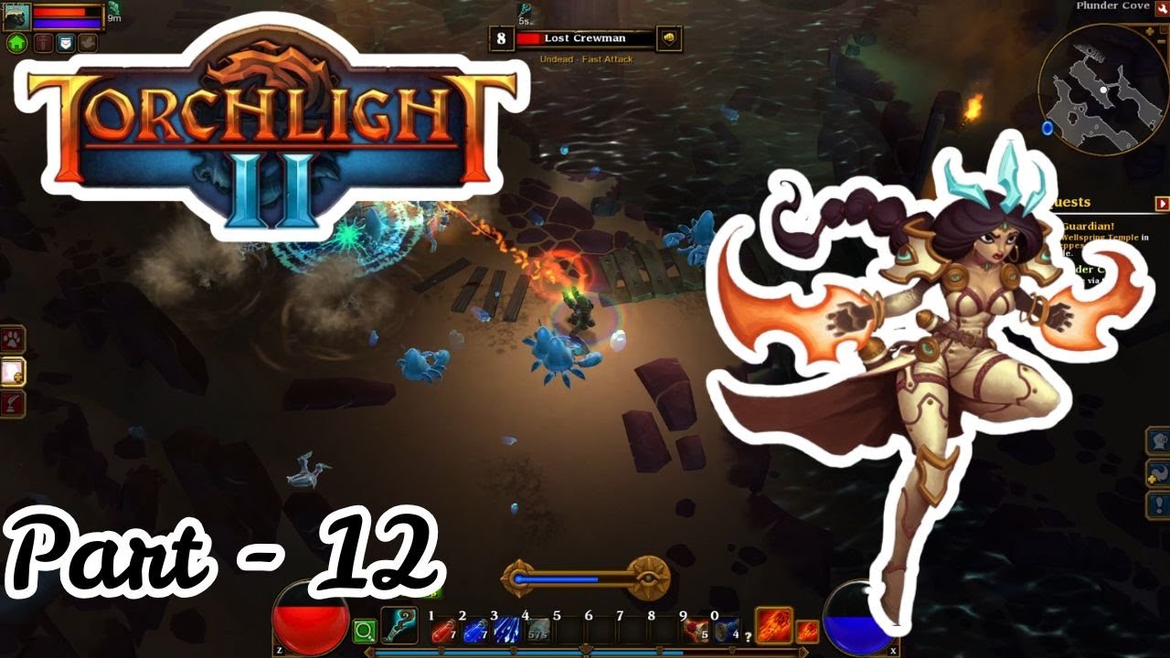 Torchlight 2 - Gameplay - Part 12 - Embermage - Veteran Difficulty - No Commentary