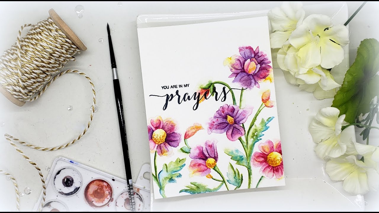 Detailed No Line Watercolor Florals: Girls Trip Story Three