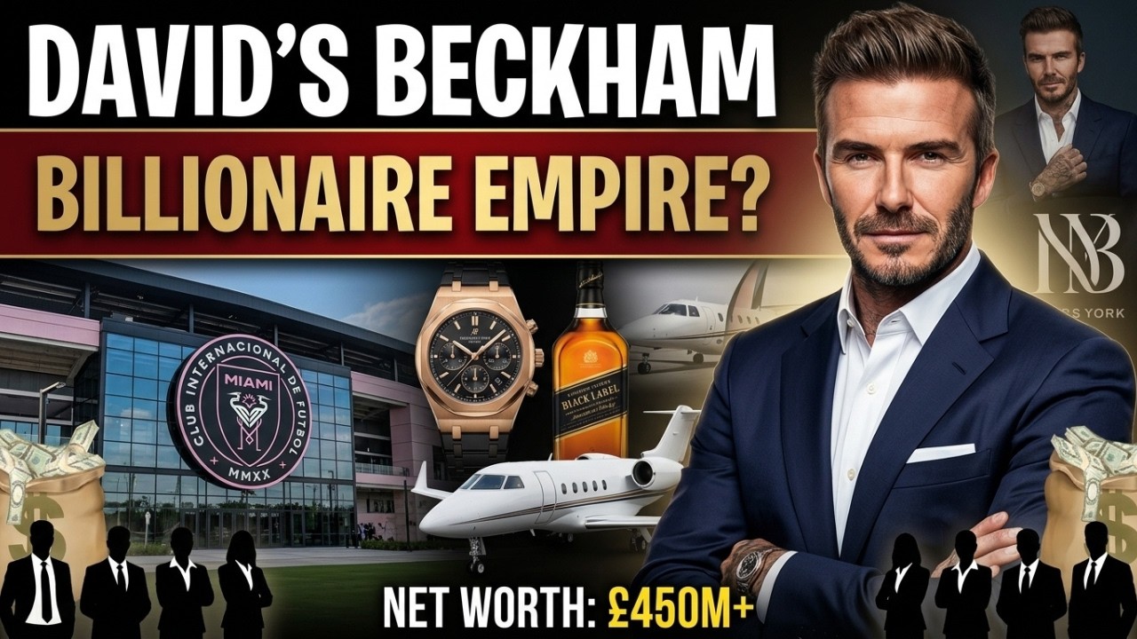 How David Beckham Built His Massive Business Empire