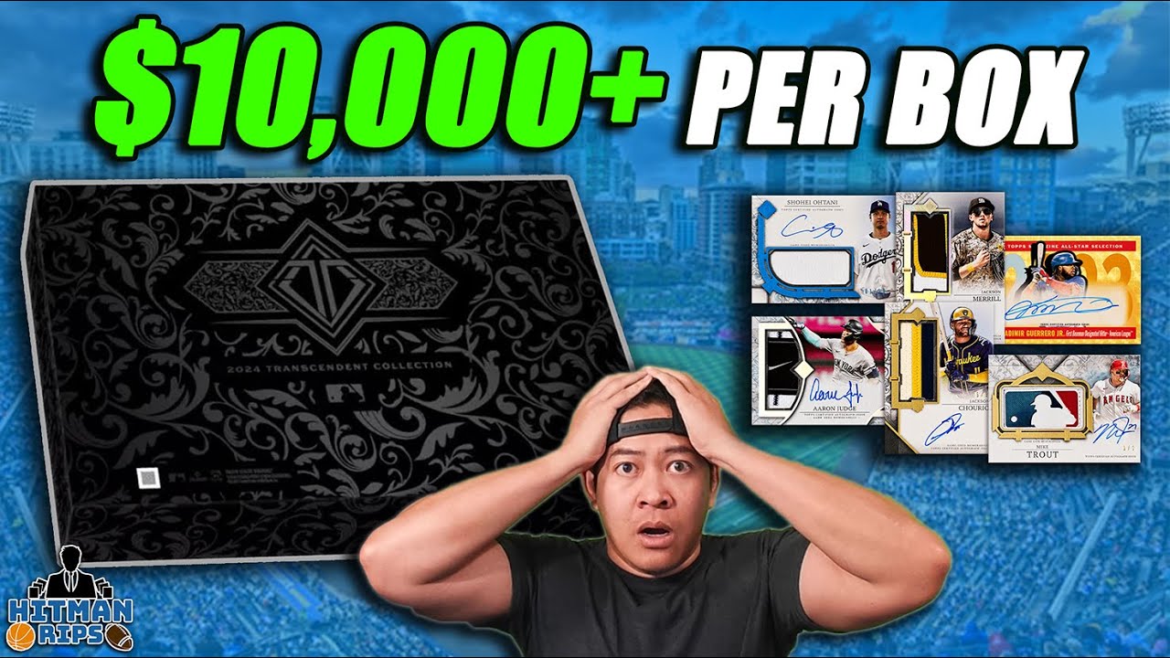 $10,000+ per BOX! (MUST SEE) 2024 Topps Transcendent Baseball