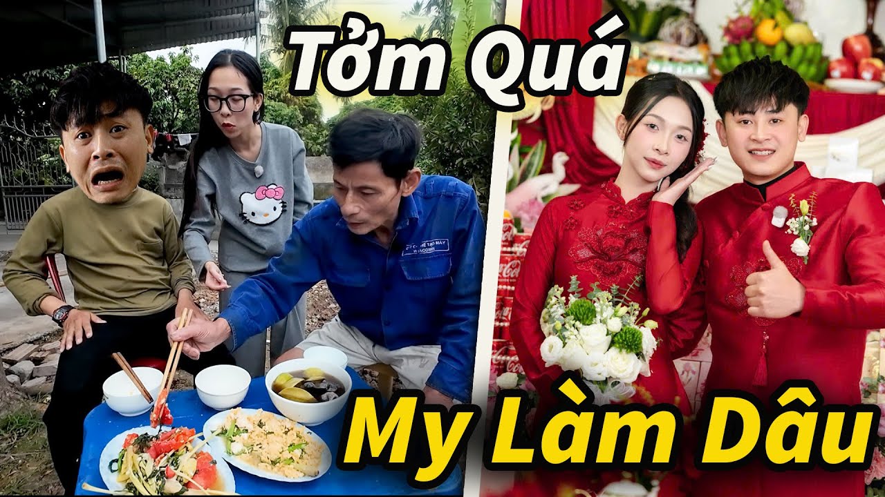 My Thử Thách 1 Ngày Làm Dâu Nhà Hậu Cáo Khiến Bố Tổn Thọ !