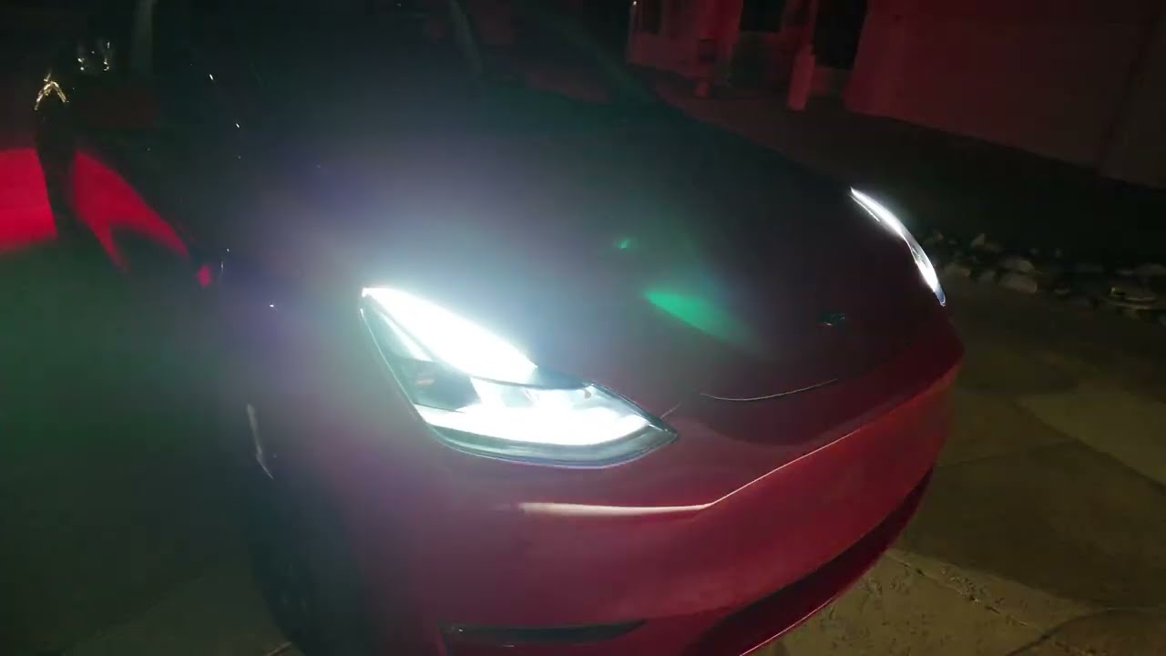 Light Show from Tesla 
