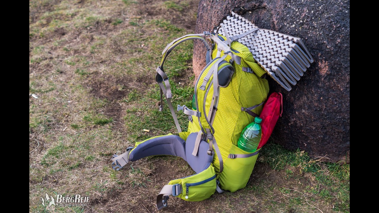 Trekking Ausrüstung | Sehr leichter Trekkingrucksack für eine mehrtägige Wanderung