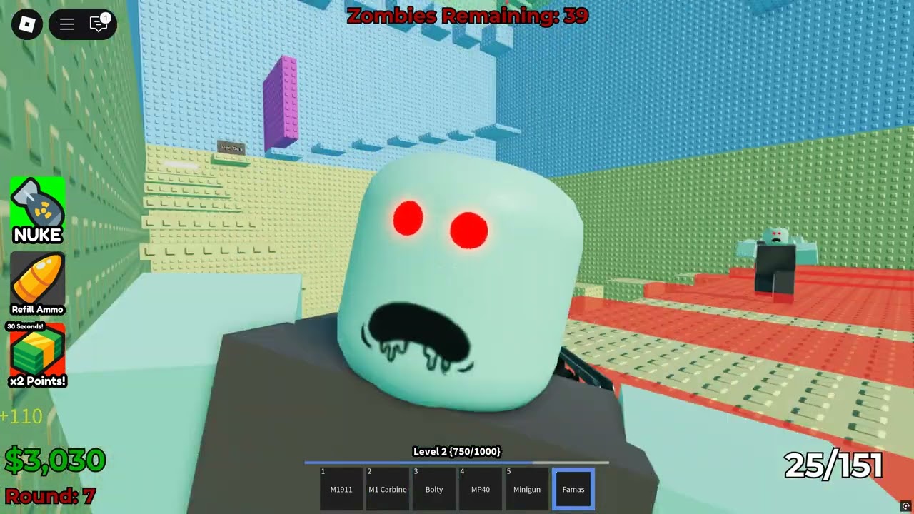 Roblox: Zombie Tower [Solo Game Completion]