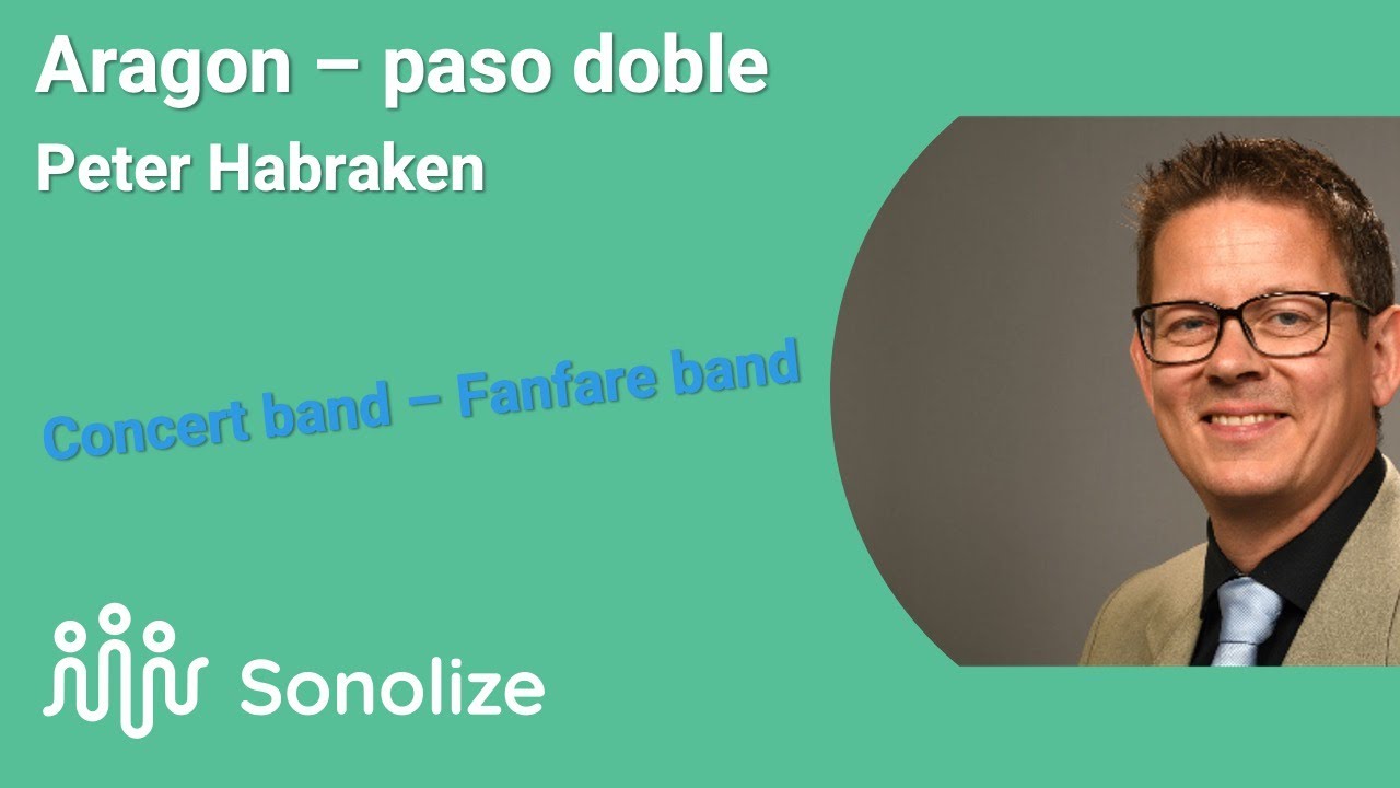 Aragon for concert band or fanfare band - Peter Habraken    HD 1080p