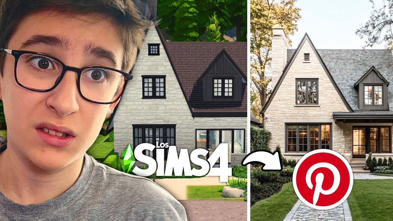 Los Sims 4 PERO PINTEREST DECIDE mi CASA🏠📱 // Jaglez #EAPartner