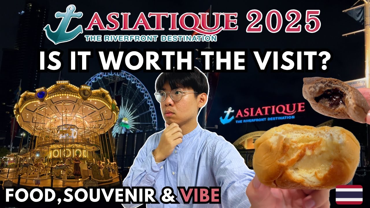 Inside Asiatique Bangkok 2025 🇹🇭 | Is It Still Worth the Trip for Food, Shopping & Views?