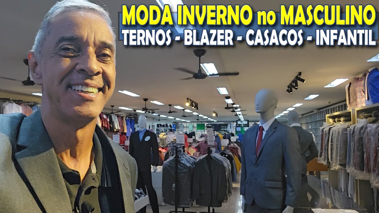 INVERNO MASCULINO TERNOS, BLAZER, CASACOS, INFANTIL