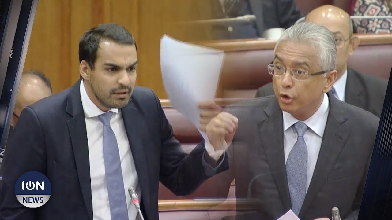 Léger accrochage entre Adrien Duval et Pravind Jugnauth