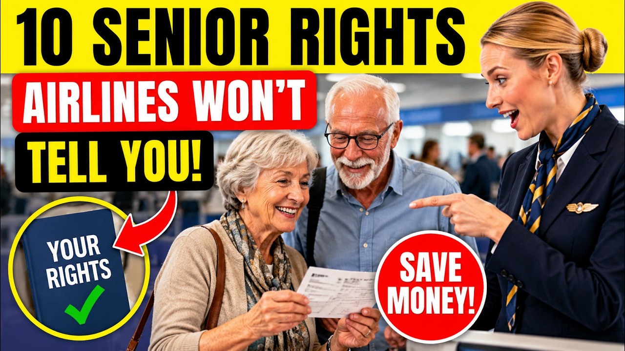 10 Forgotten Senior Travel Rights Airlines Hope You Never Discover!