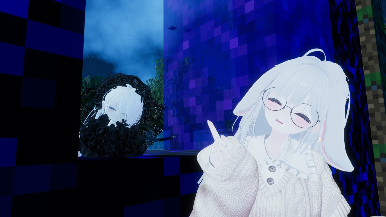 マイクラ エンドラ討伐の作業！【 #Minecraft #Vtuber #バ美肉 氷雪あいね 】