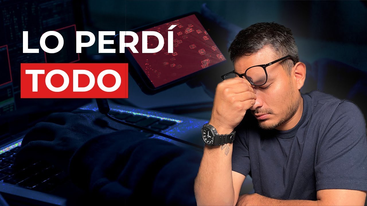 ¡Perdí TODO mi contenido de YOUTUBE de 3 años EN UN INSTANTE!