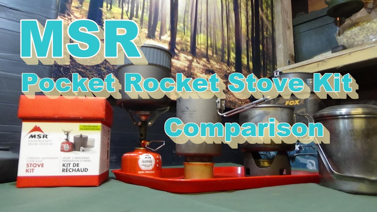 Комплект для печки MSR Pocket Rocket Deluxe