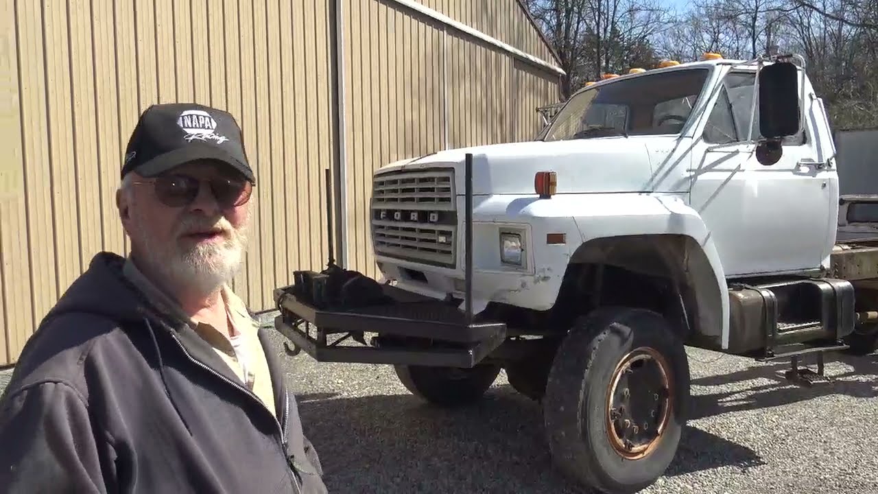 BTV's Rick Riley's World! #47 1983 Ford F700 Marmon-Herrington AWD Conversion